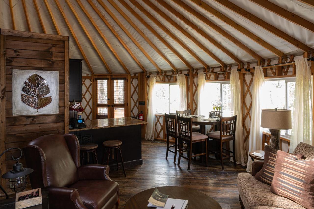 Tranquil Haven Luxy Yurt - Creekside Glamping With Private Hot Tub Villa Topton Ngoại thất bức ảnh